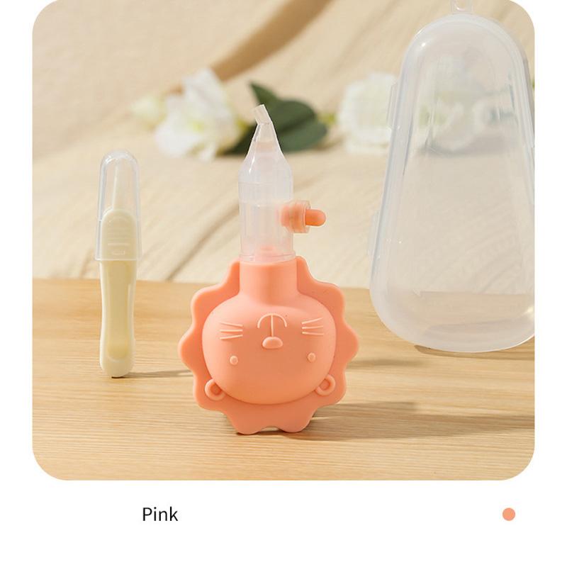 Набор детского назального аспиратора Dora Doobie Baby для очистки детских соплей, мультяшный назальный аспиратор, пинцет