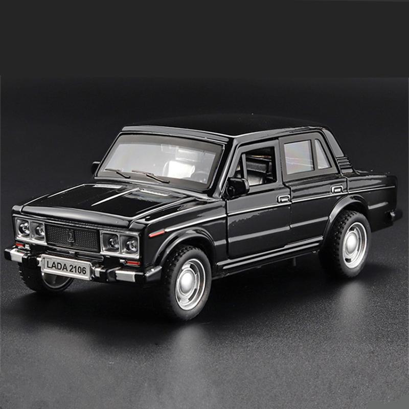 1:32 LADA NIVA классический автомобиль из сплава, литой автомобиль и игрушечный транспорт, металлическая модель игрушечного автомобиля, коллекция высокой имитации, детская игрушка в подарок