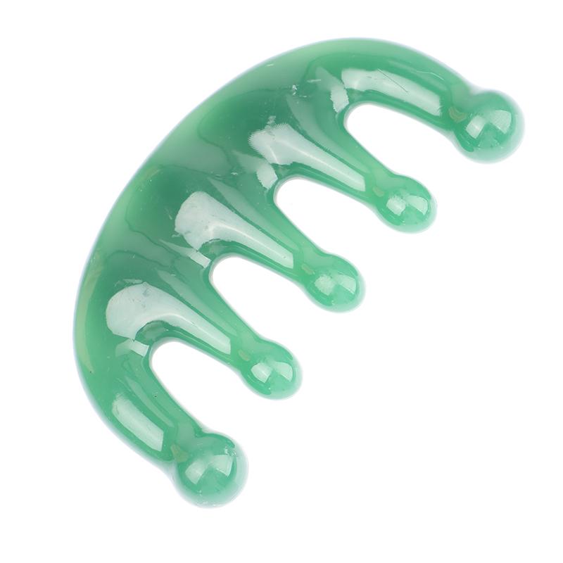 1 Pcs Wide Teeth Massage Comb Face Body Gouache Scraper Scalp Meridian Relax