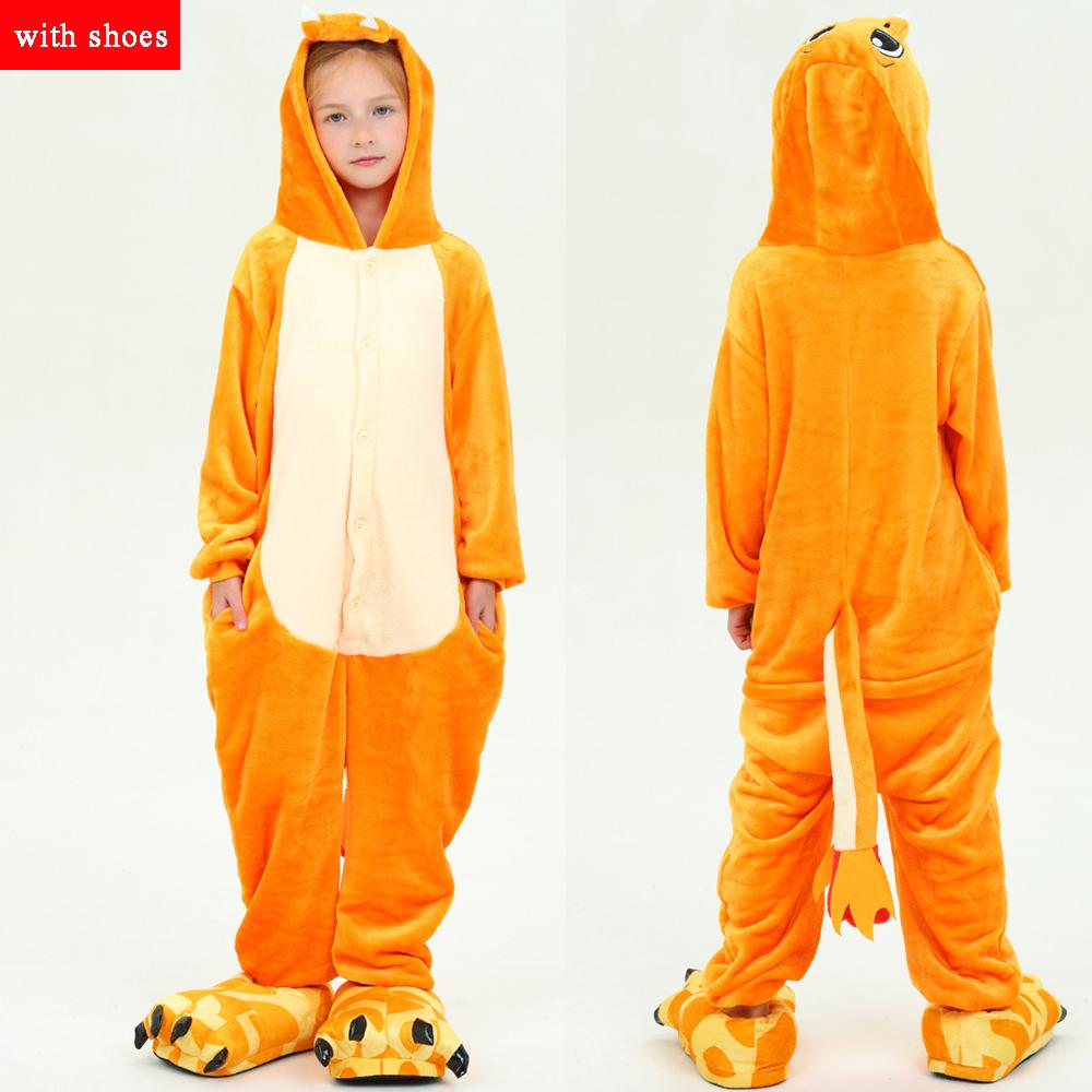 Комбинезон кигуруми, детские пижамы с единорогом для детей, детские пижамы с героями мультфильмов, детский костюм, зимний костюм для девочек, единорог, Jumspuit