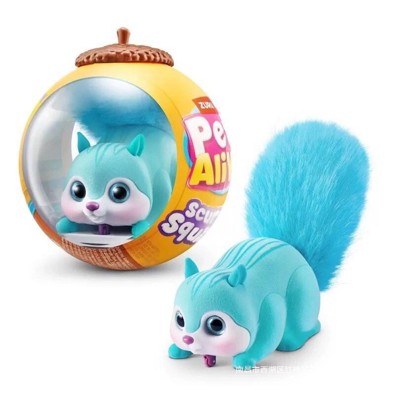 Plush Squirrel Toy With Sound For Kids And Family Playtime