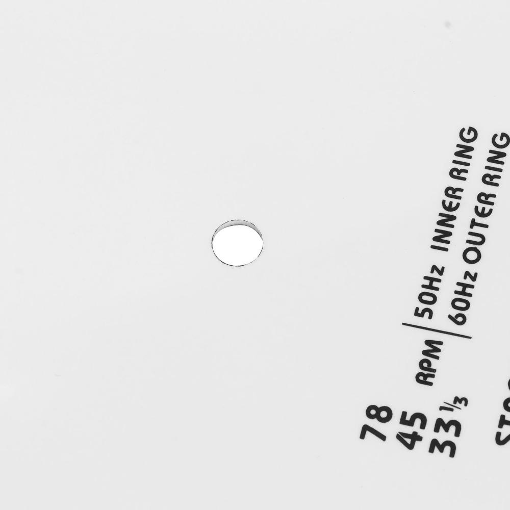 Double-sided Function Calibration Disc Strobe Disc Mat for Turntable Maintenance