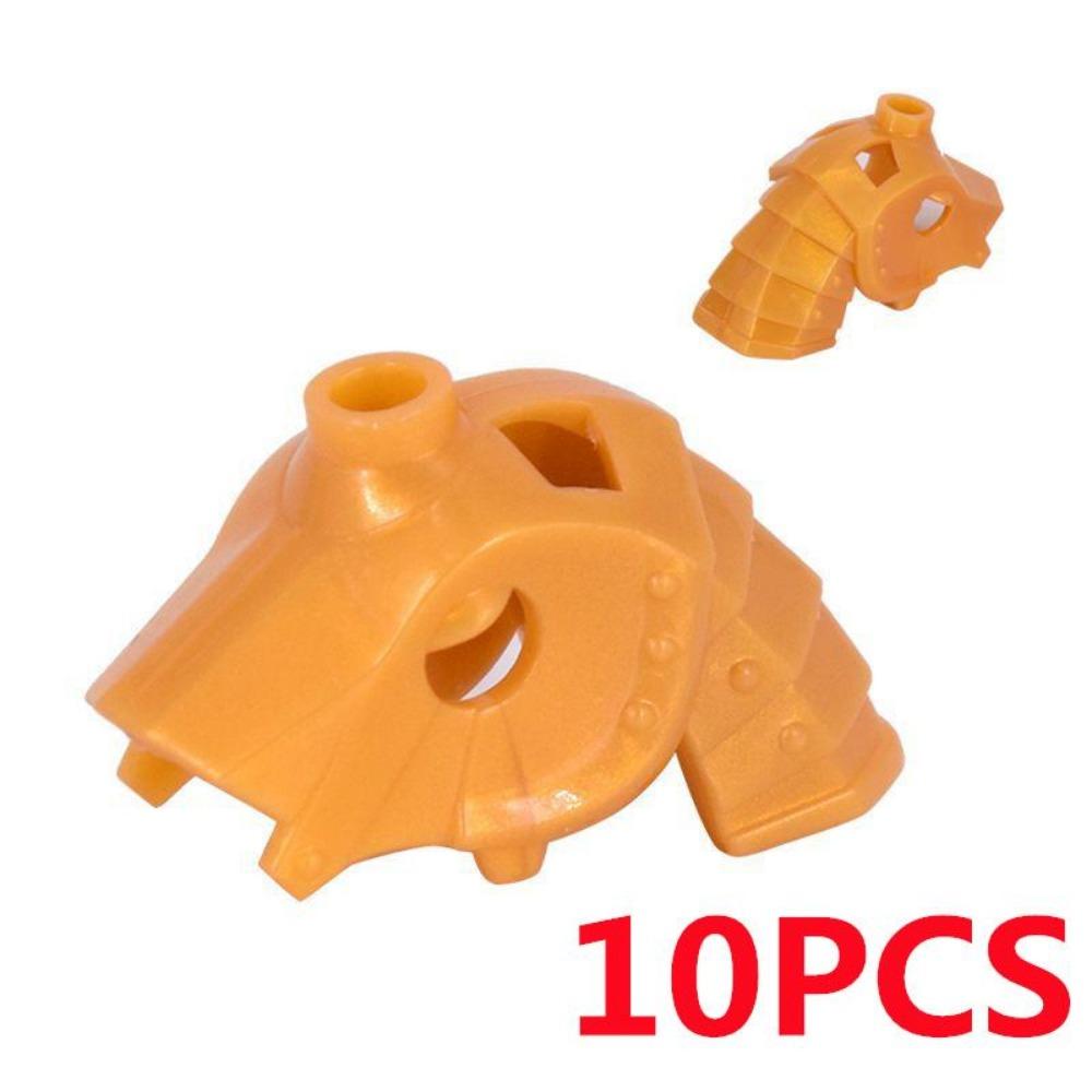 Single Sell Medieval Knight War Horses Wolves Tiger Bears Deer Dragon Animal Decorative Toy Moc Building Block Rope Saddles K039