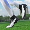 Men Professional Soccer Shoes Anti-slip Outdoor Grass Training Stud Comfortable Sports Shoes Men Lace-up Football Boots Men