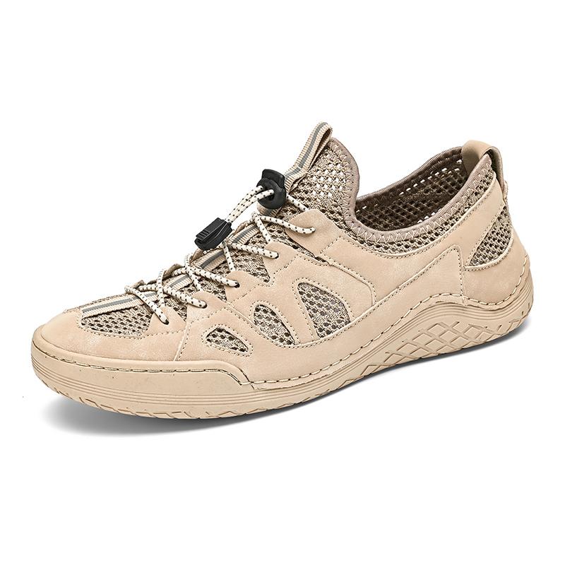 Модные легкие мужские повседневные спортивные туфли с дышащей сеткой, модные уличные мужские теннисные туфли Masculino с вырезами для ходьбы