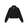 Nike Sweatshirts Women's Black Stand Collar Moderate Other DM6074-010