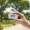 Tanita SV Smartphone Compatible AM-161 Pedometer/Activity Monitor, Silver,