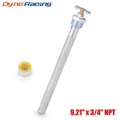 Анодный стержень для водонагревателя RV 3/4''NPT/234 мм, 1/2''NPT /115 мм Длина Надежная защита для пригородных водонагревателей Анодный стержень