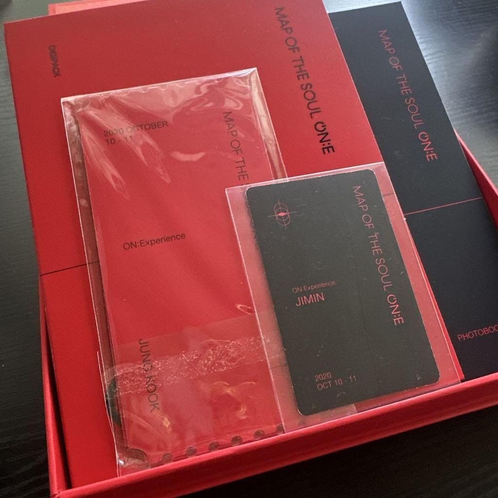 [ИСПОЛЬЗОВАН] BTS КАРТА ДУШИ НА:E DVD с карточкой Джимина