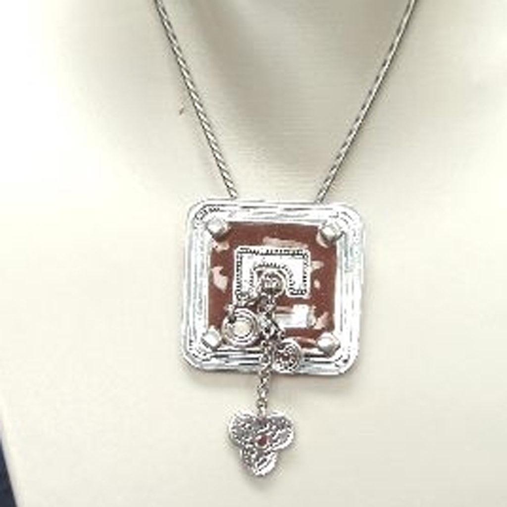 Les Trésors De Lily [C5334] — Коричневое дизайнерское колье «Анамайя»