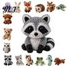 Desktop Decoration Beaded Animal DIY Beading Kit, Tiny 3D Craft Set, Cute Bead Kit Art for Beginners Teens Adults Stress Relief Handmade Gift Standing