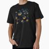 Halloween Dark Pumpkin, Seamless Patterns Premium T-Shirt M-2XL Gift,