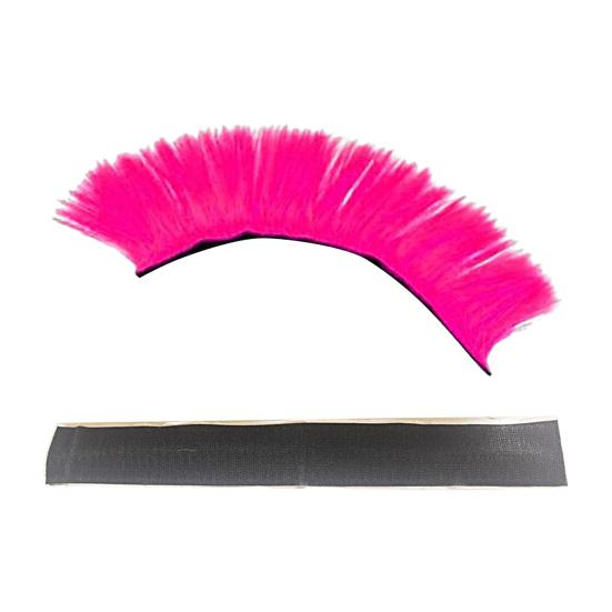 Режущийся шлем, парик, съемный высокотемпературный шелковый яркий цветной шлем, шлем ирокез, принадлежности для шлема