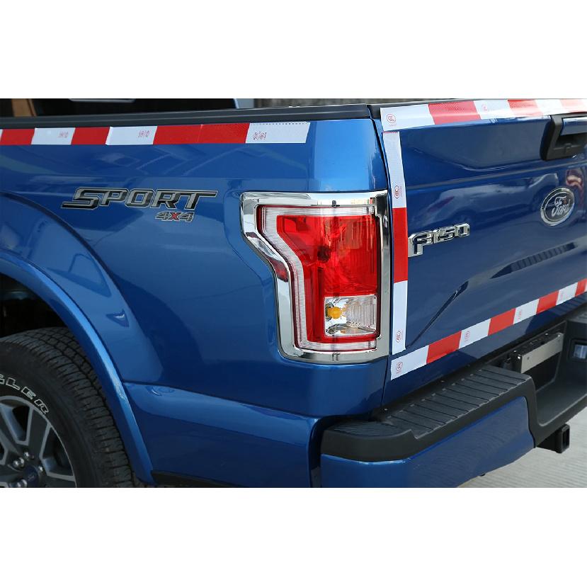 Car Tail Light Lamp Cover Taillight Guard Decoration for Ford F150 2015 2016 2017 2018 2019 2020 Lamp Hood Exterior Accessories