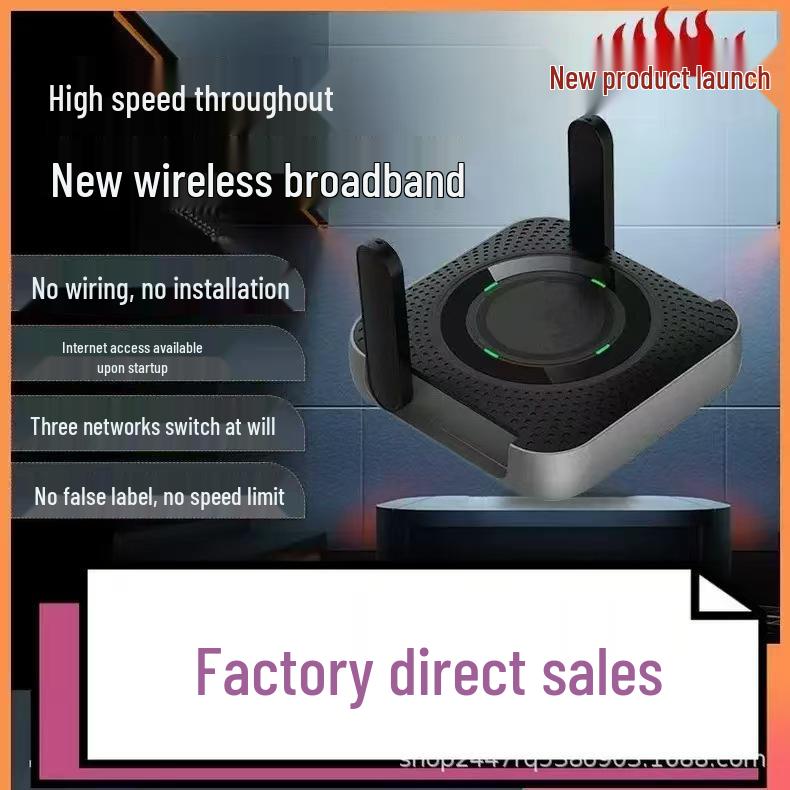 Yunnan CPE Wireless Router: Portable 4G/5G Network, WiFi 6, In-Car Use