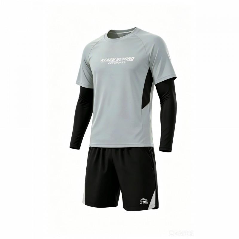 Mens UV Protection Rash Guard Set Long Sleeve Pants Swimming Surfing Dive Suit Adults
