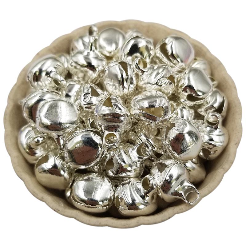 Творческий Craft DIY ювелирные аксессуары кулон DIY браслет ожерелье 6-12 мм железные колокольчики 10-50 шт подарочные подвески рождественские колокольчики