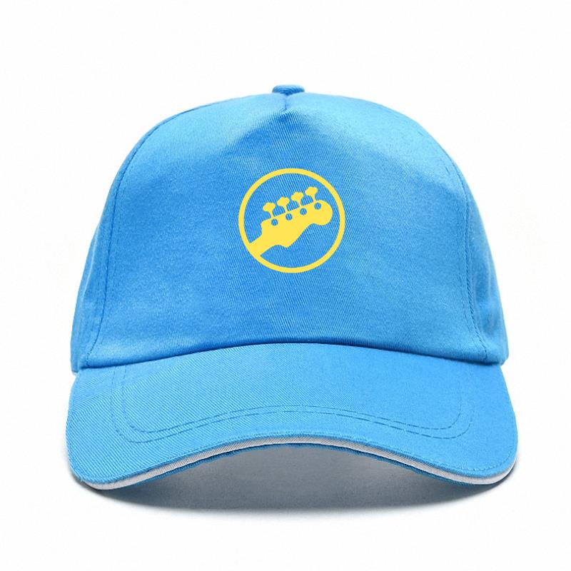 Кепка дальнобойщика для женщин унисекс, повседневные шляпы Snapback, хлопковые унисекс регулируемые кепки в стиле хип-хоп, вечерние шляпы с принтом в стиле музыкальной гитары