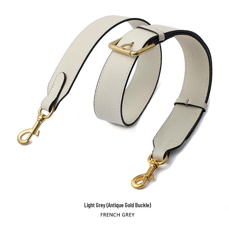 Универсальный широкий плечевой ремень из коровьей кожи с зернистой текстурой личи для сумки Dionysus (модель: MHS-A-9)