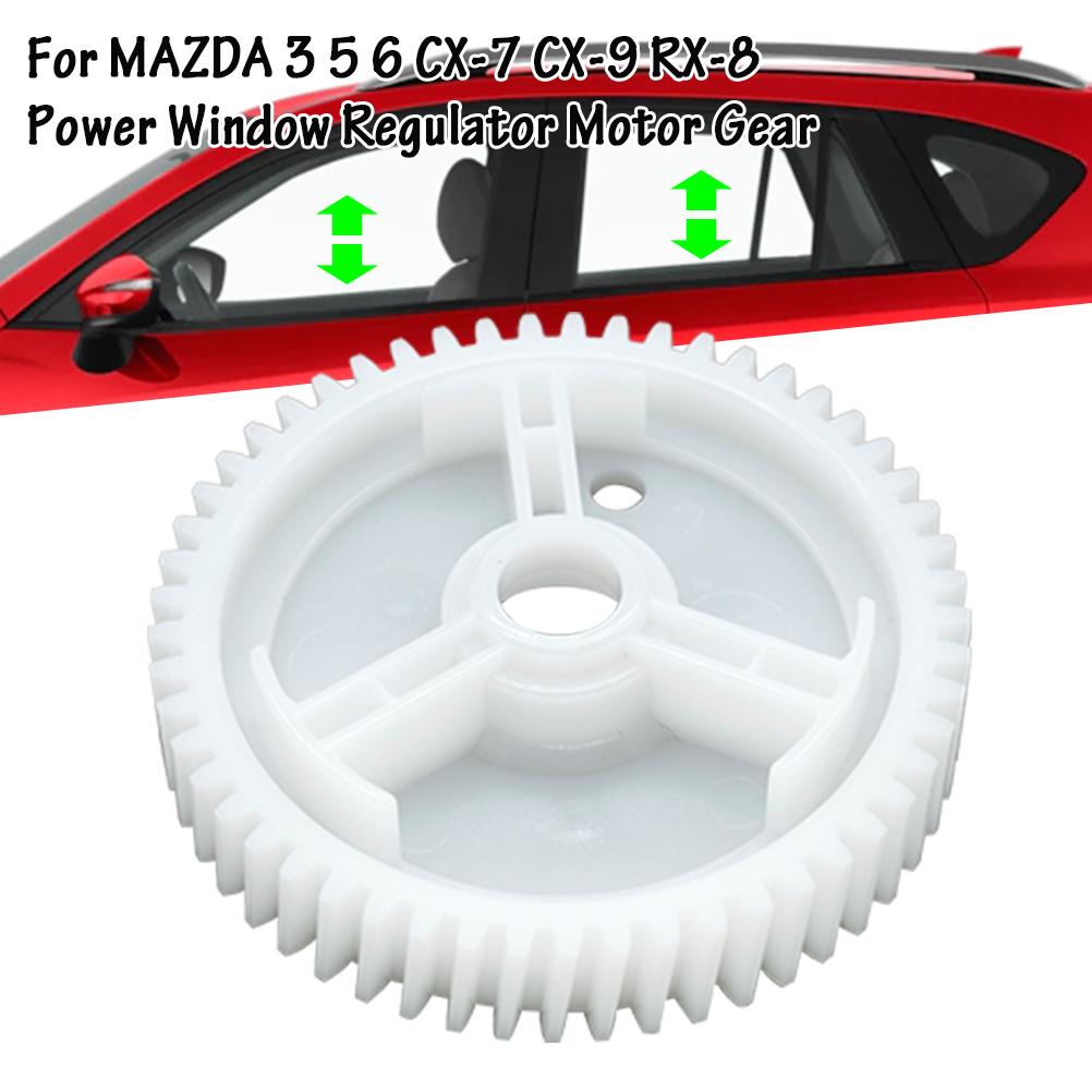 Front Rear Power Window Regulator Adjust Motor Gear For Mazda 3 5 6 CX-7 CX-9 RX8 G22C 5958X G22C5958X Car Replacement Repair