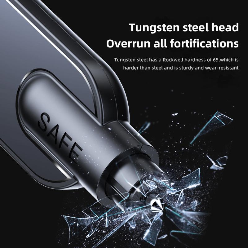 Car Safety Hammer Emergency Glass Window Breaker Escape Tool For Jeep Grand Cherokee Wrangler JK Gladiator Compass Renegade AKQ1