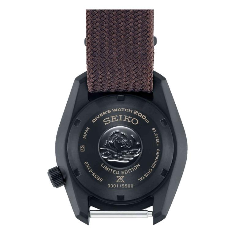 Seiko Prospex Black Series Automatic Limited Edition 1968 Reissue Мужские часы SPB255J1