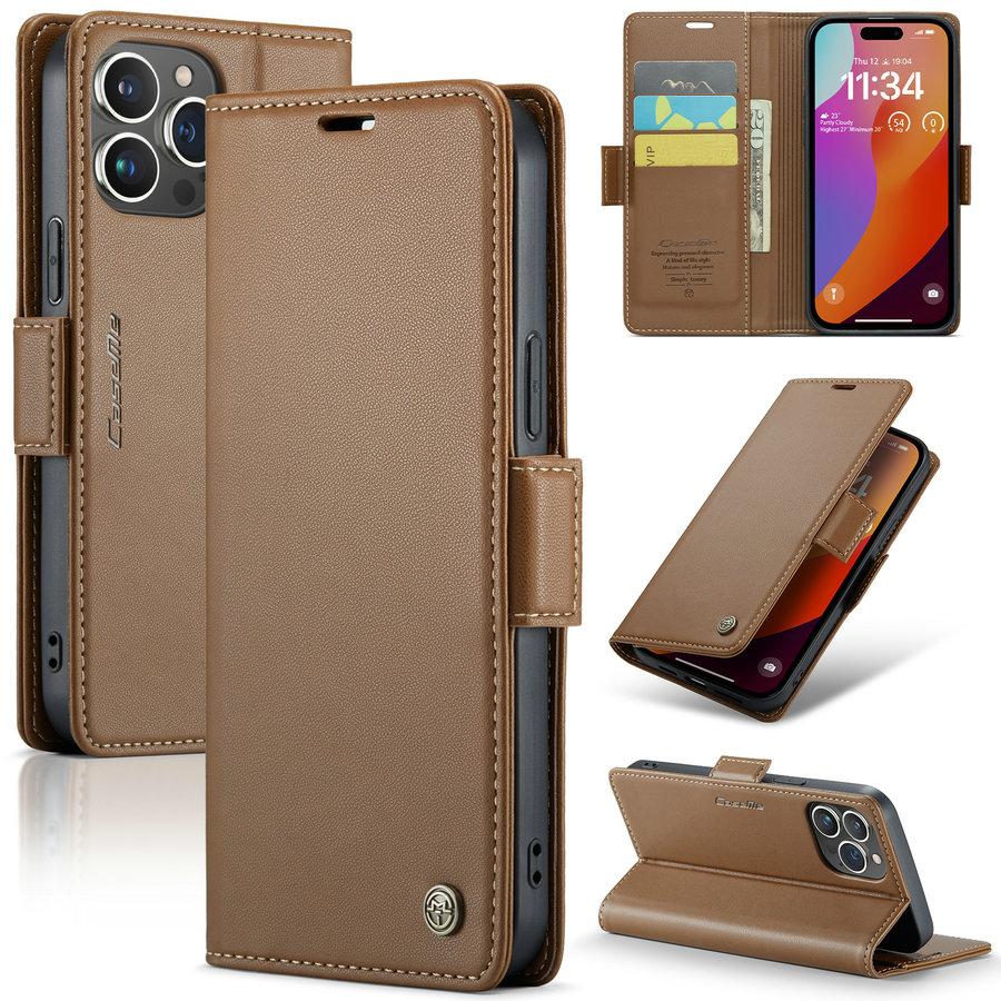 CaseMe Wallet Leather Case for iPhone 15 Pro Max 15 Plus 14 Pro Max 13 12 11 Book Wallet case Magnetic Phone case for iPhone 15
