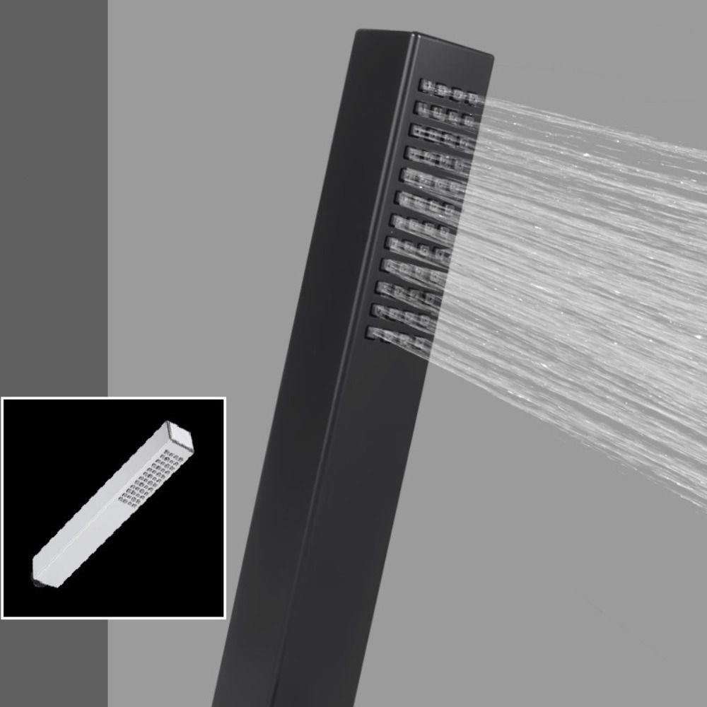 Single Function Shower Head Square Shower Sprayer Useful Water-saving Sprinkler