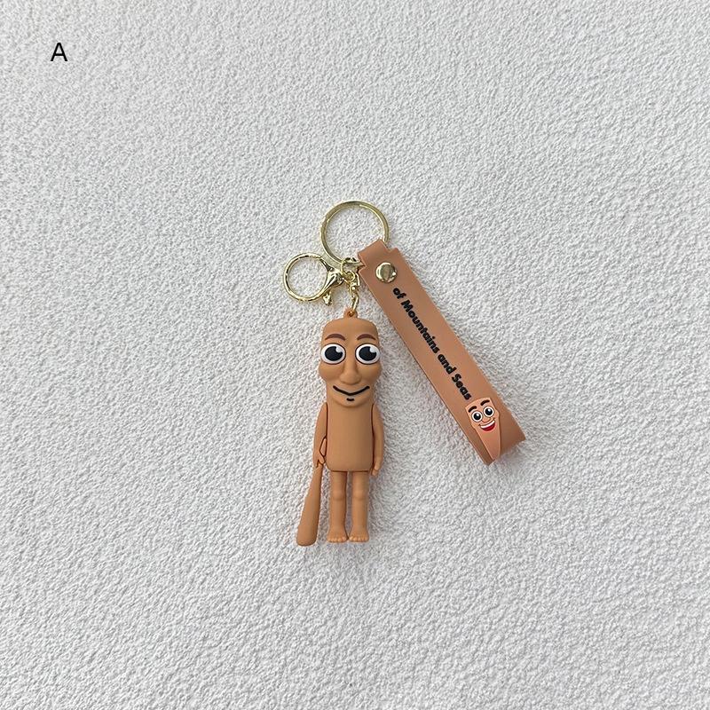 Italian Brainrot Animals Keychains For Accessories Funny Sigma Skibidi Rizz Cat Keyrings Fans Friends Gifts