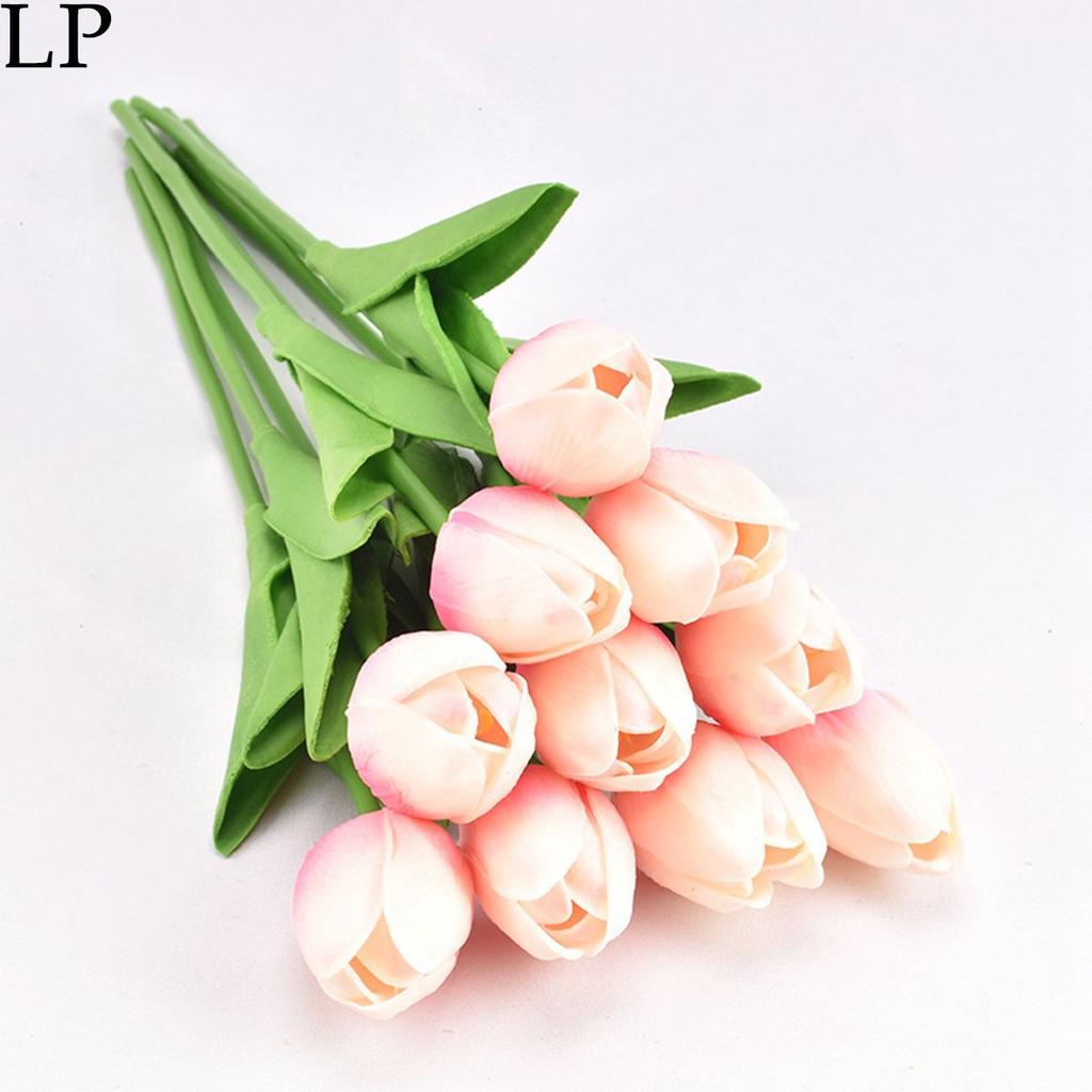 Wreath 5pcs Wedding Home Decoration Garland Fake Flowers Artificial Plant Tulipanes Tulip
