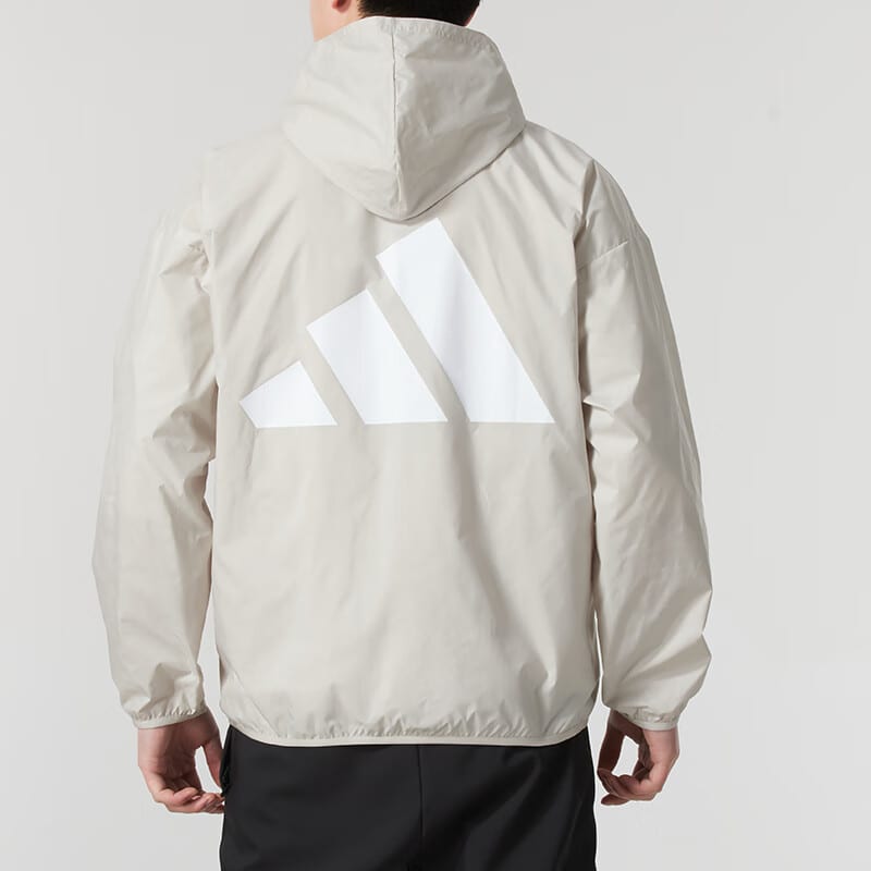adidas Мужская ветровка ESSENTIALS Серая IM7849