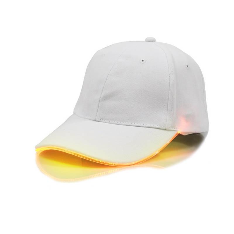Vibrant Lighted Baseball Cap With Two Glow Modes Perfect For Night Sports And Celebrations