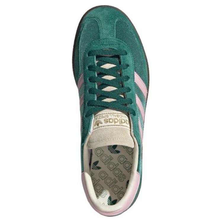 Adidas Женские кроссовки Handball Spezial 'Collegiate Green Pink Velvet' JI2648