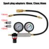 Compression Leakage Detector Kit Set Petrol Engine Gauge Tool Cylinder Leak Detector TU-21 Automobile Tools