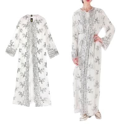 Мусульманское платье, плотный расшитый бисером халат (без платка)