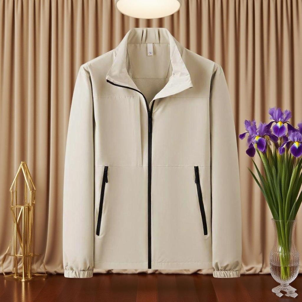 Ветровки Модные Тонкие Модели из Ветрозащитных Тканей Унисекс Удобная Куртка для Бега YG-999