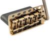 Wilkinson String Pitch Hole Steel Vintage Saddle Tremolo Bridge Assembly for Fender USA and Japan Strats with Full Steel Gold WV6-SB 10.8mm 5+1 Block,