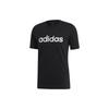 Alphabet Logo Print Casual Round Neck Short Sleeve T-Shirt Men Tops Black EI4599
