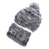 Fur Hat Children Fall and Winter Outdoor Warm Ear Protection Scarf Mom Leisure Set