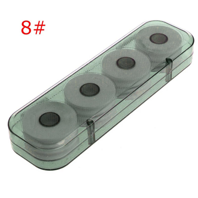 8/16Pcs Plastic Winding Board Fishing Line Wire Shaft Bobbin Spools Tackle Box Gift