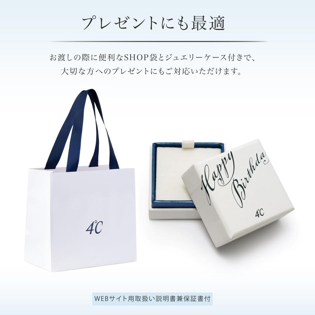 February Birthstone Silver Moon Motif Bracelet 112514131901 [4℃]