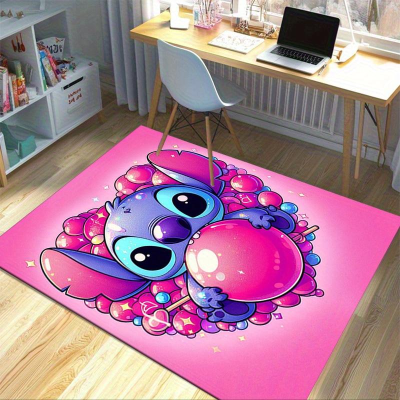1pc. Cute Stitch Bubble Heart Rug - Perfect for Home, Office, or Outdoor Decor - Unique Gift Ideaz0414279