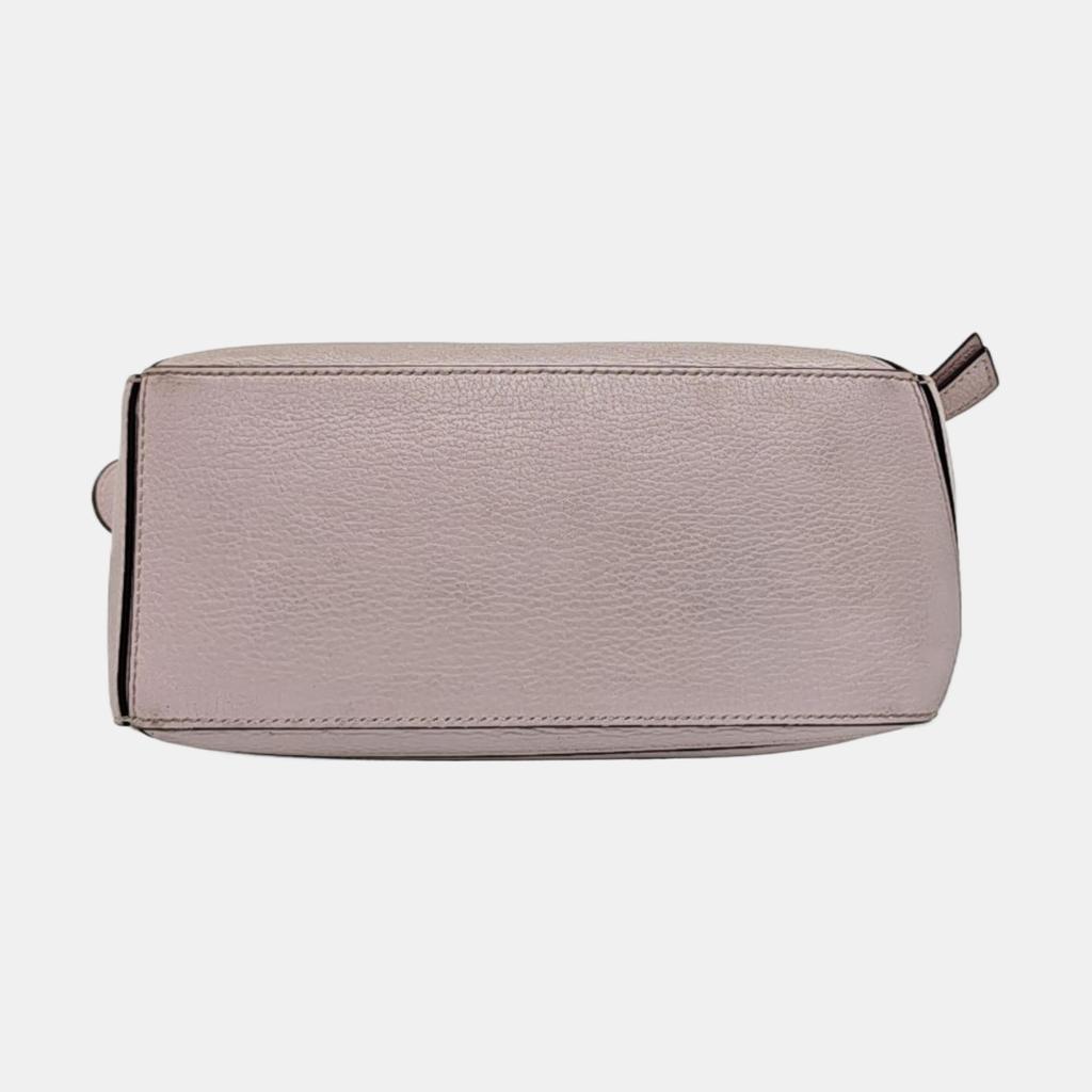 [Pre-Owned] Puzzle Patterned Leather Shoulder Bag - Good #1TCTGB3
