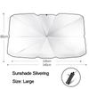 Car Sunshade Umbrella Car Windshield Parasol Summer Car Sun Shade Interior Protector Car Accessories Shading Protection