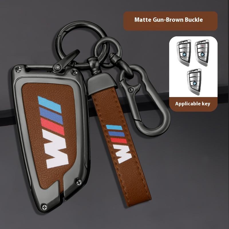 Car Zinc Alloy Key Case Cover For BMW 1 3 5 7 Series X1 X3 X5 X4 E39 E46 E60 E70 E90 F15 F10 F20 F30 G20 G30 M3 M4 Car Key Shell yshk28