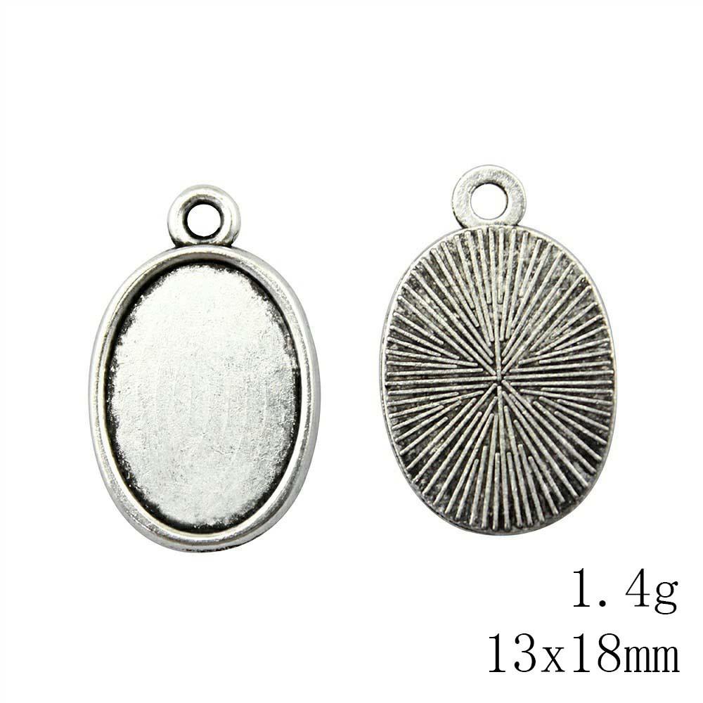 Подарки для женщин Ювелирные изделия и аксессуары Овальный стеклянный кабошон Подставка Поднос для установки Безель Аксессуары Детали DIY Аксессуары