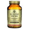 Глицин, 500 мг, 100 вегетарианских капсул