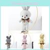 Adorable Sparkling Plush Bunny Toy Ideal For Bags And Gifts In Multiple Colors