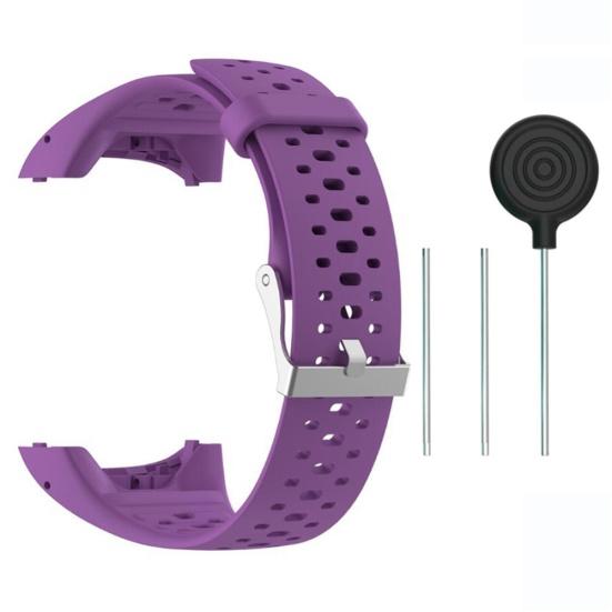Replacement Silicone Watchband Wrist Strap for Polar M430 M400 Running Watch