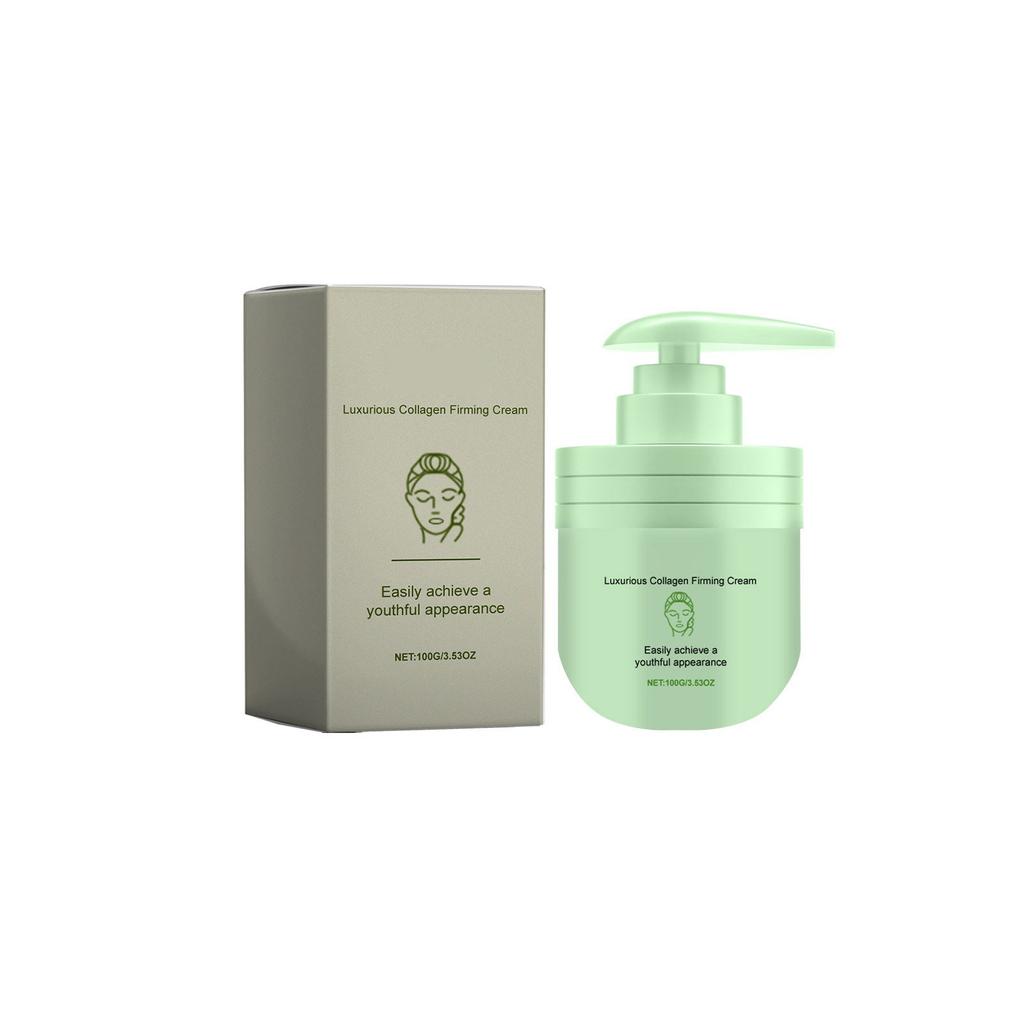 Укрепляющий увлажняющий крем с коллагеном питает тело и придает коже сияние благодаря увлажняющему и питательному крему для ухода за кожей